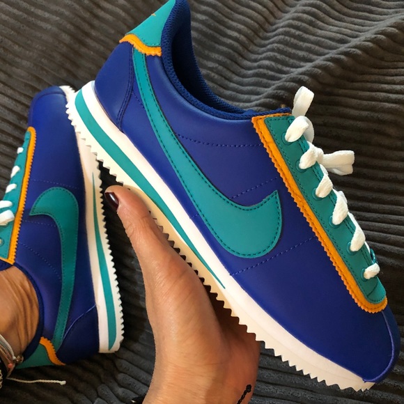 nike cortez indigo